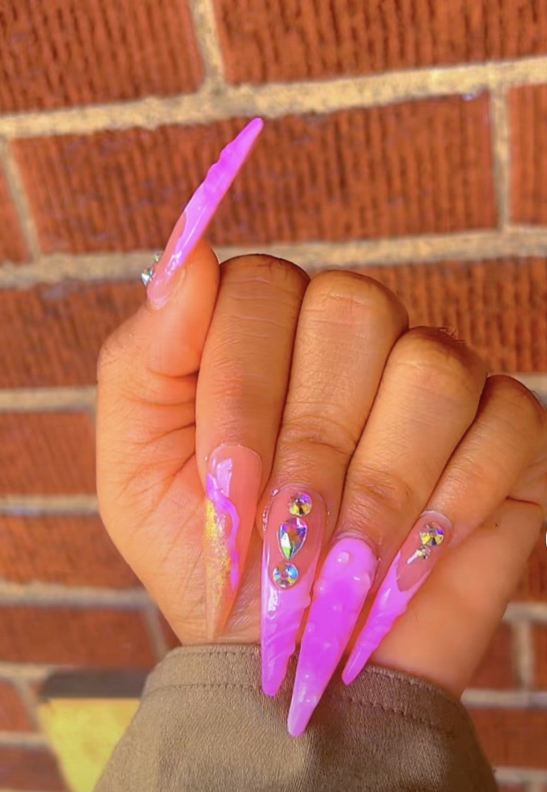 Custom press on nails