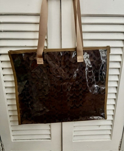 coach monogram tote